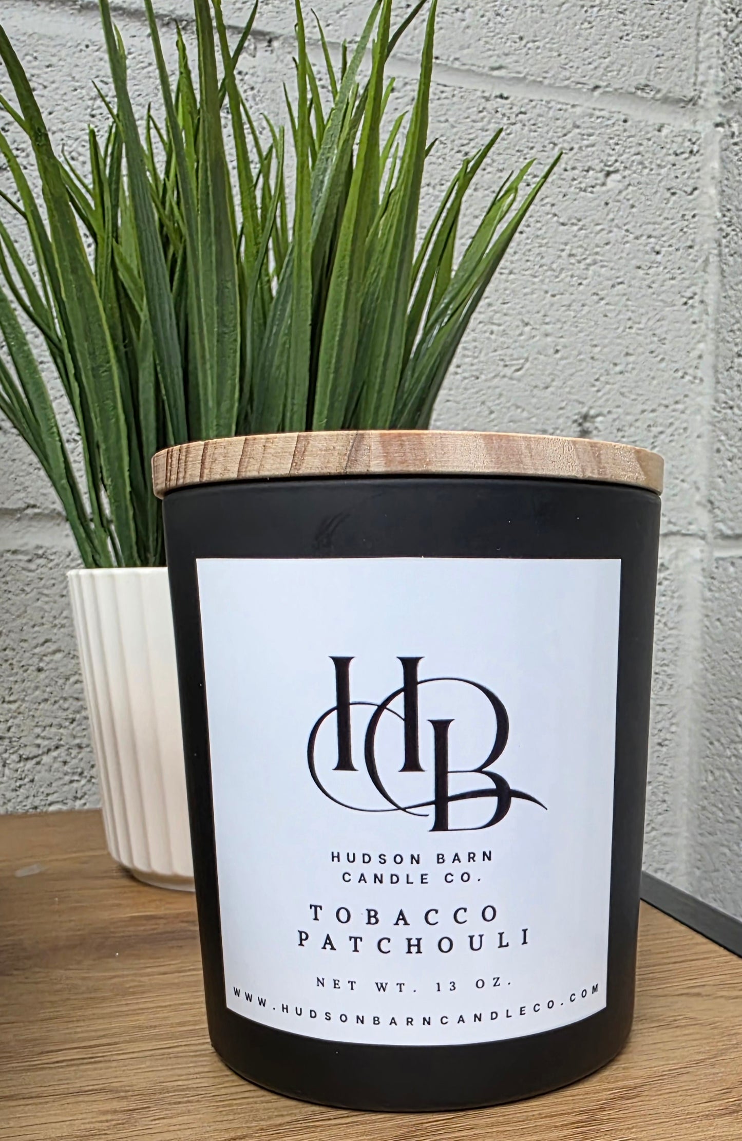 13 oz. Black Matte Jar Candle