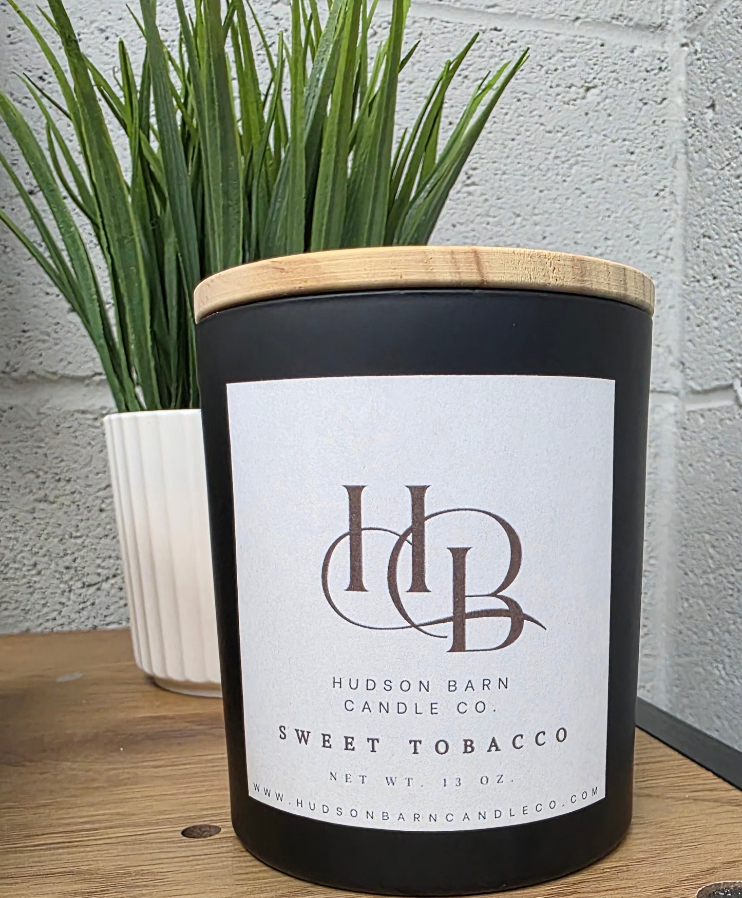 13 oz. Black Matte Jar Candle